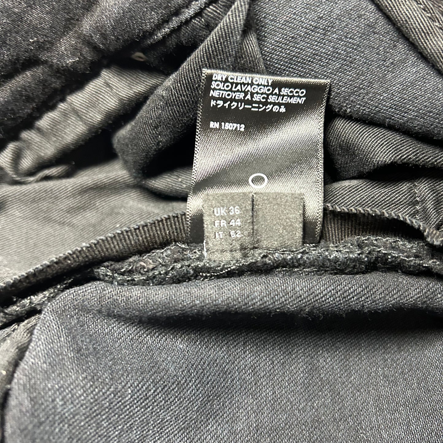 Amiri MX1 Distressed Tapered Jeans - 36 x 36 - Black