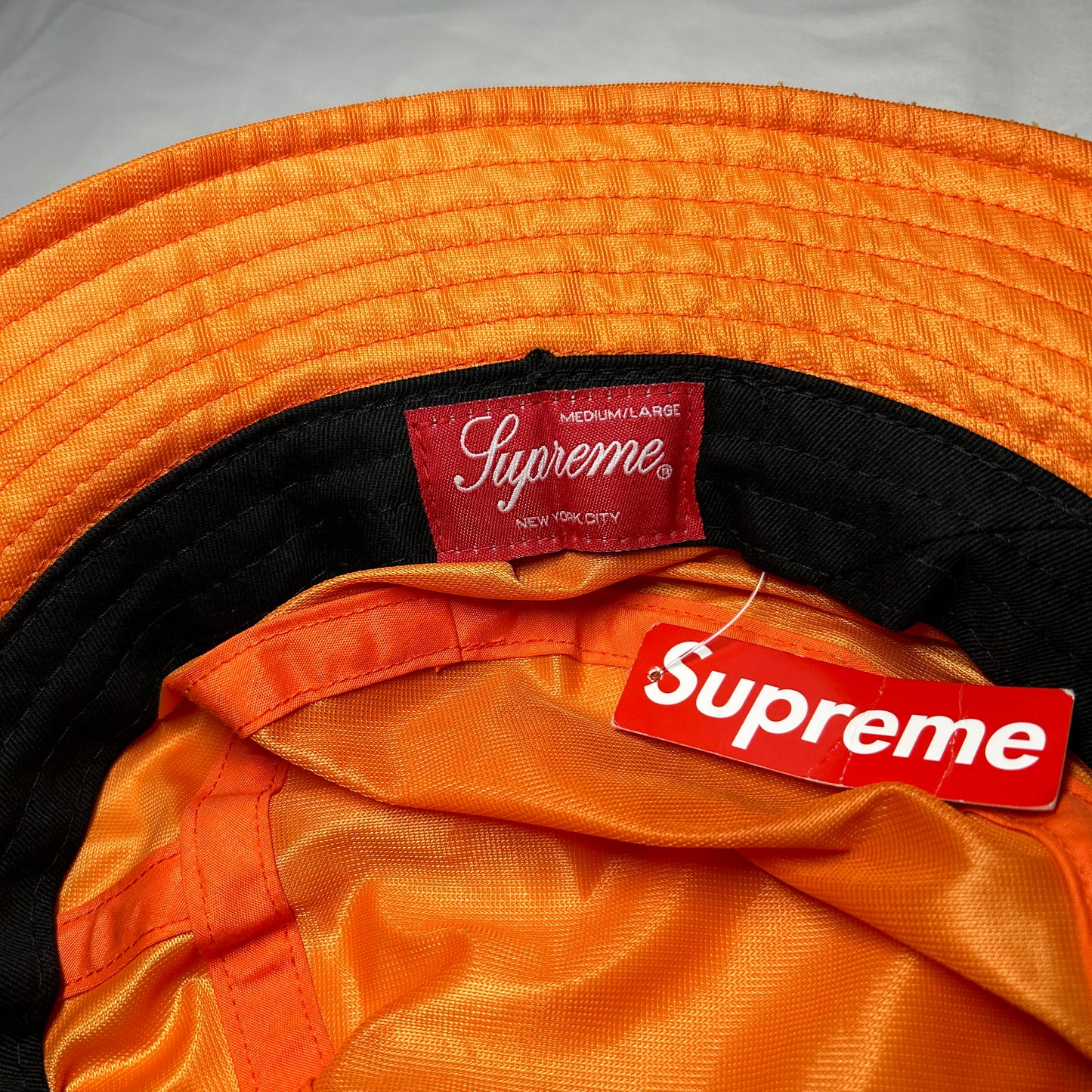 NWT Supreme Mesh Crusher Bucket Hat - Medium/Large - Orange