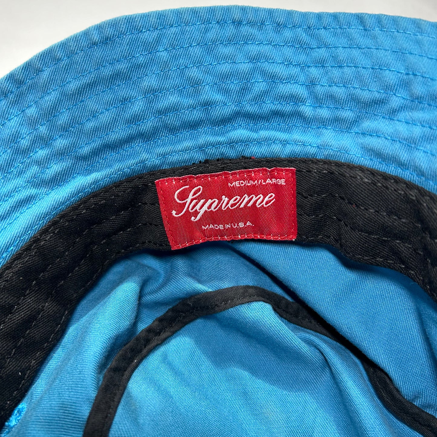 Supreme Bucket Hat - Medium/Large - Blue