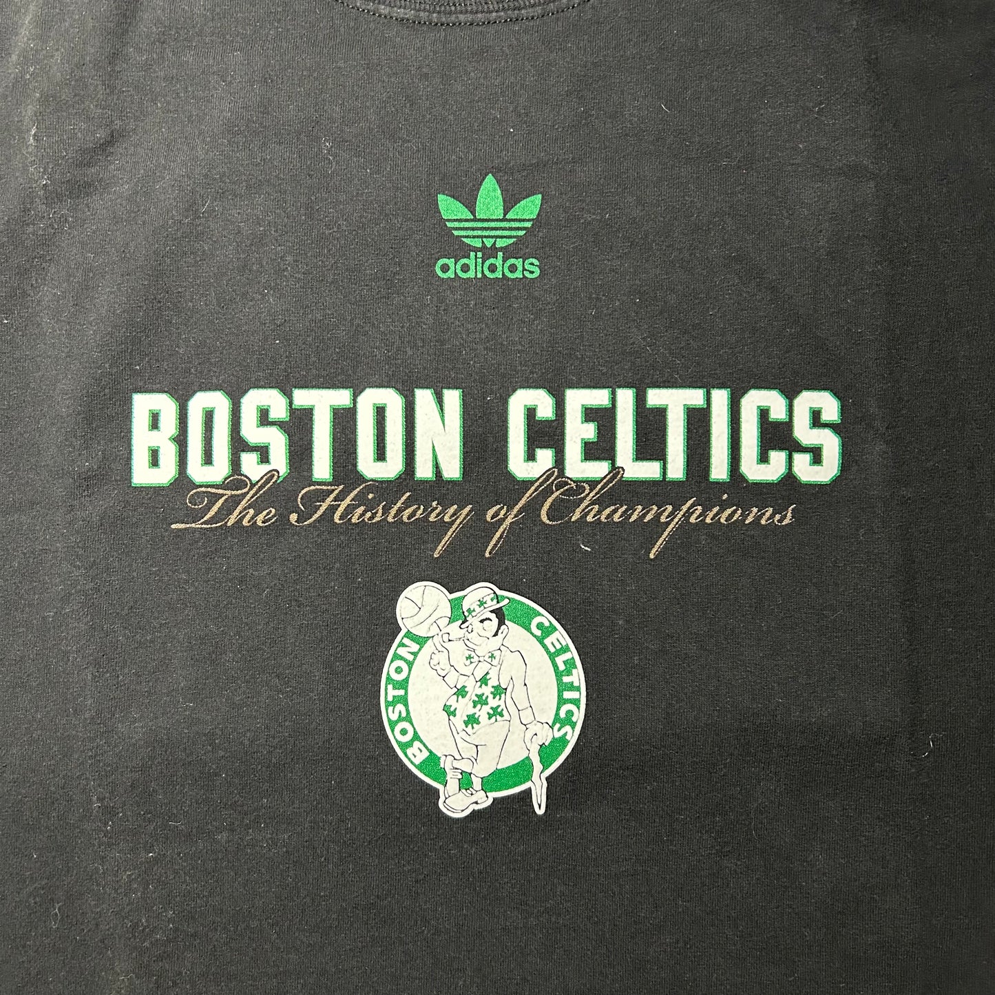 Adidas Boston Celtics History of Champions 1957-2008 T-Shirt - Medium