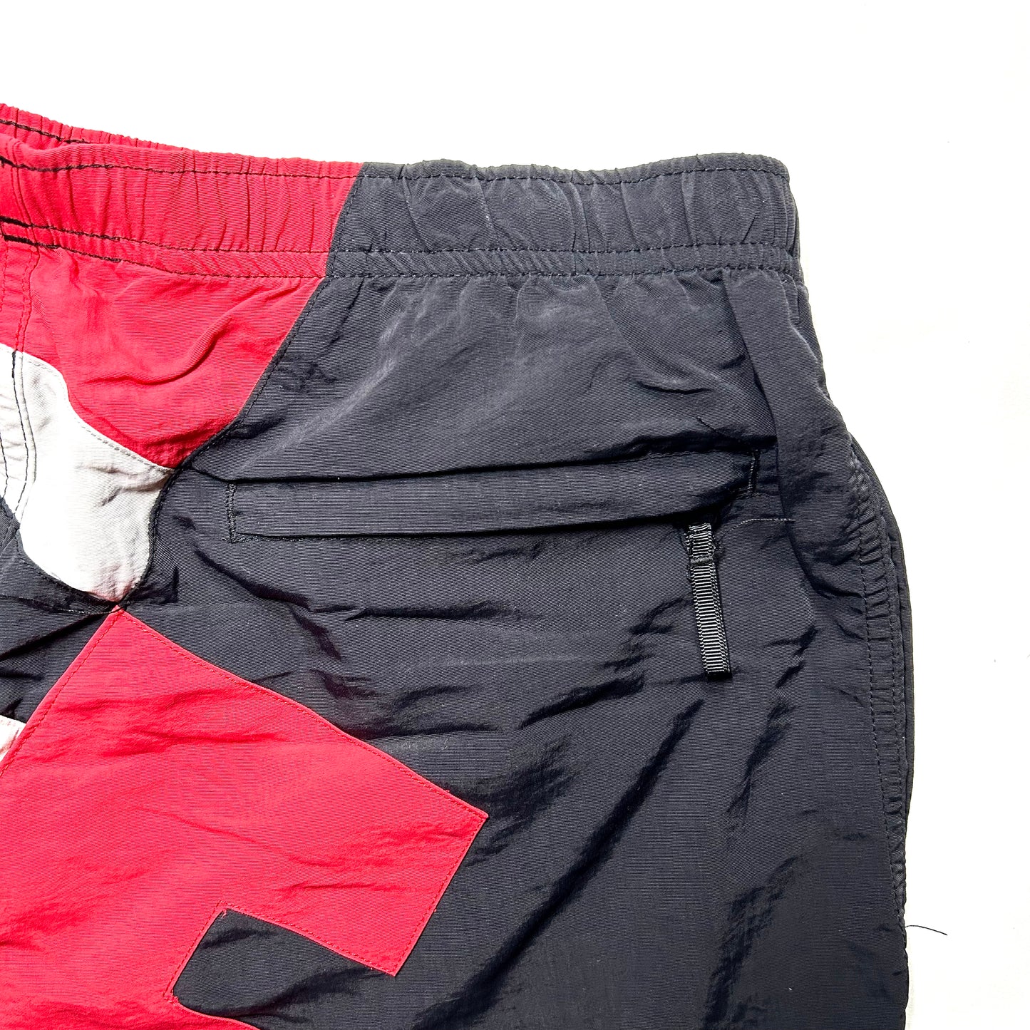 Supreme Big Letter Water Shorts (Spring/Summer 2020) - Medium - Black/Red