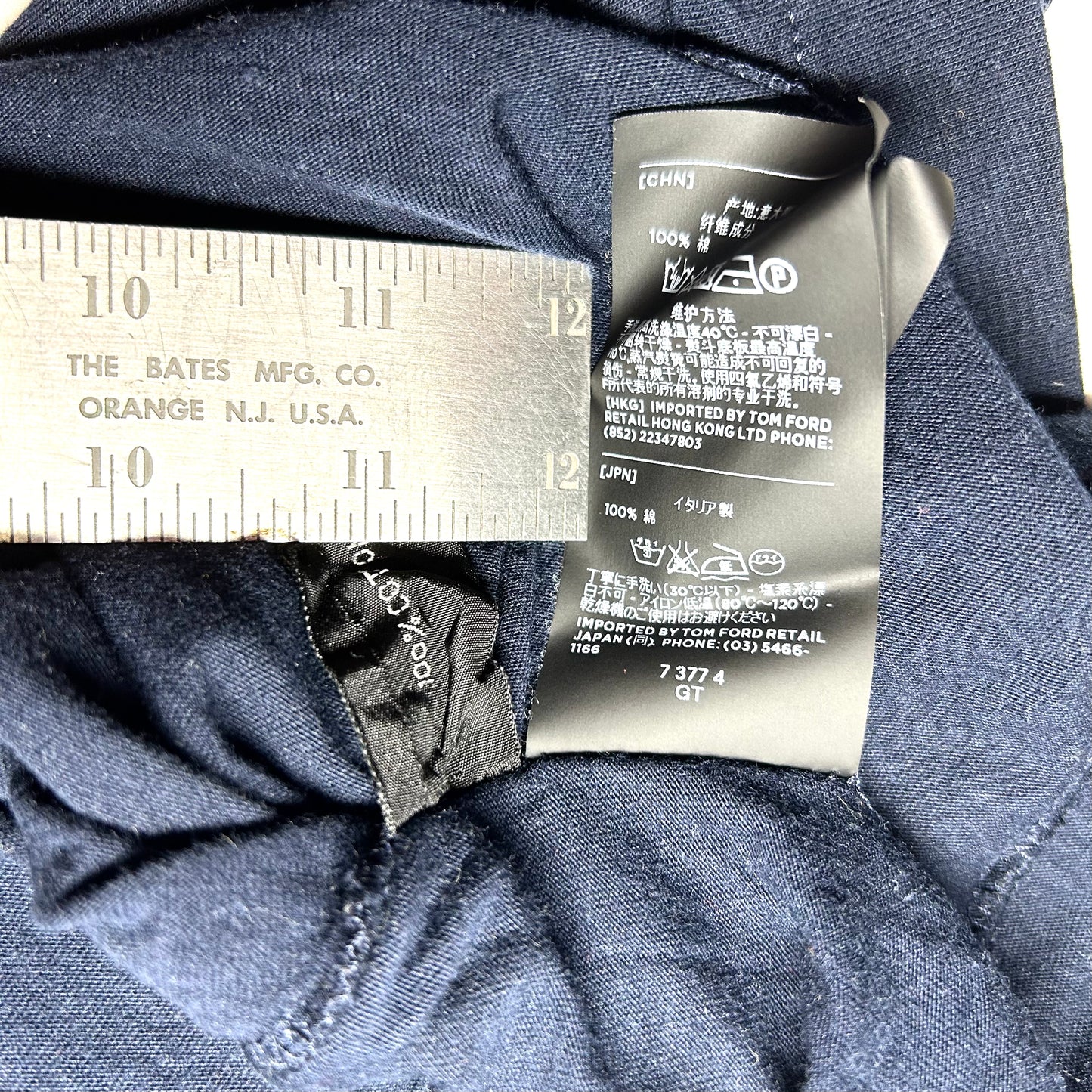 Tom Ford Classic Front Pocket T-Shirt - XL (56) - Navy