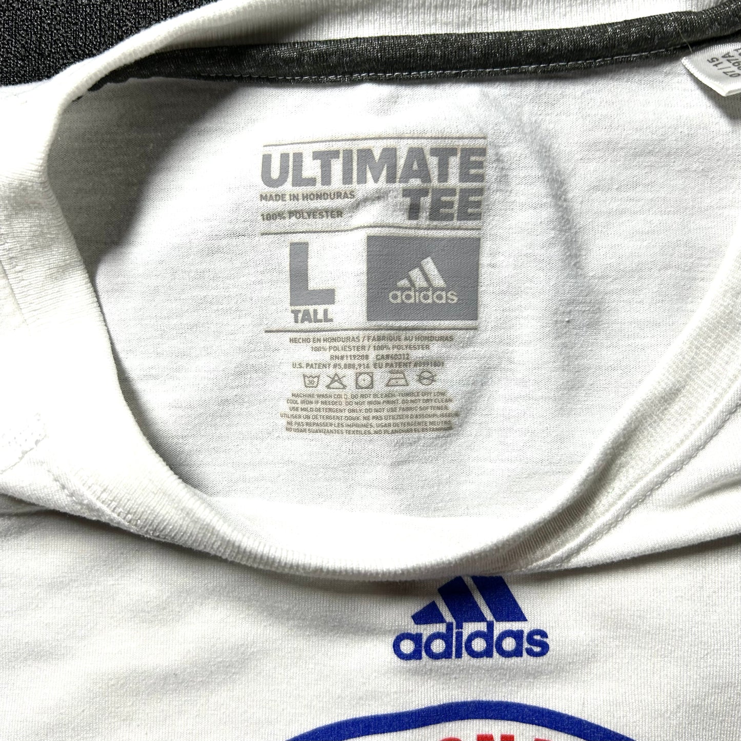 Adidas x McDonald's All American Games Ultimate T-Shirt - Large - White