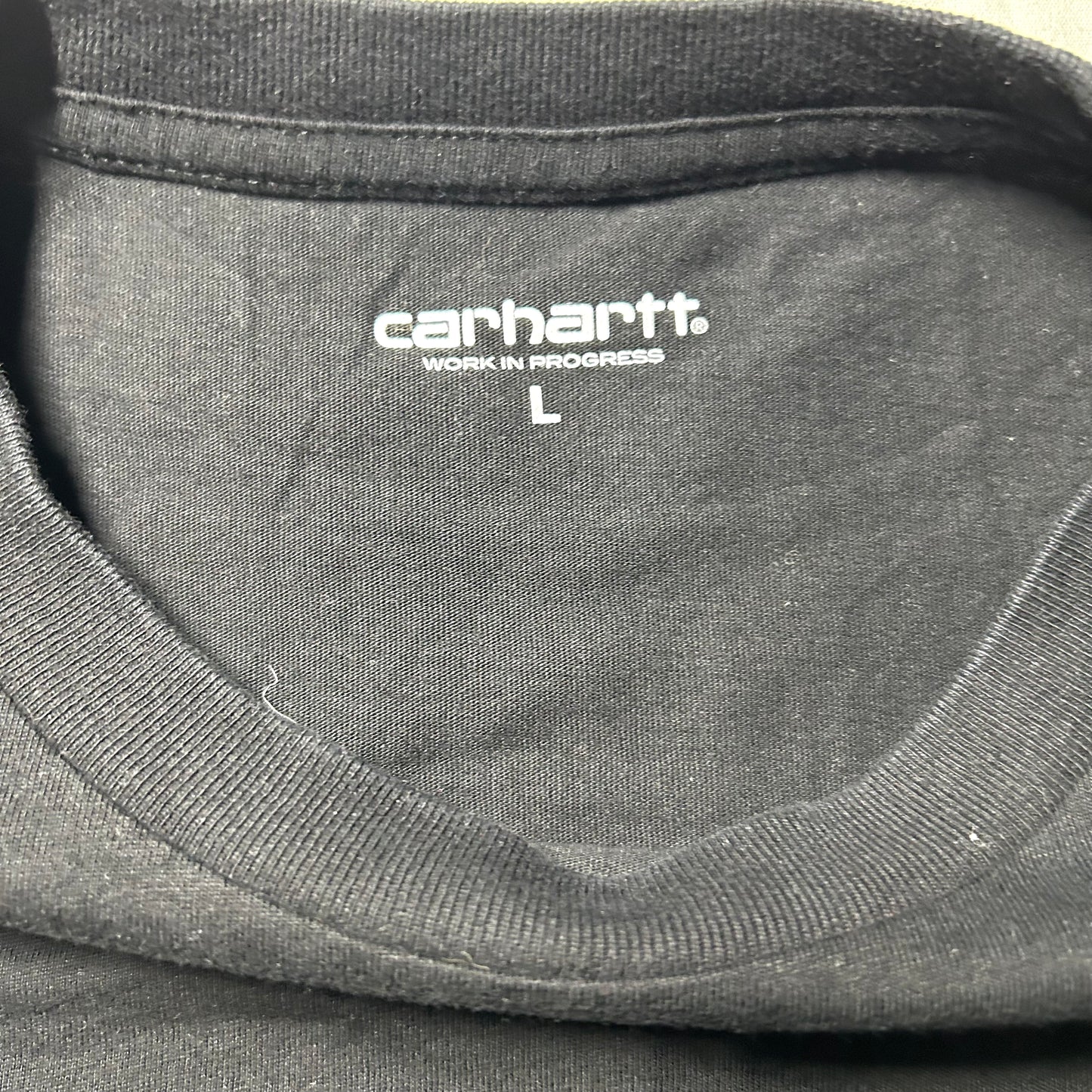 Carhartt Pocket T-Shirt - Large - Black