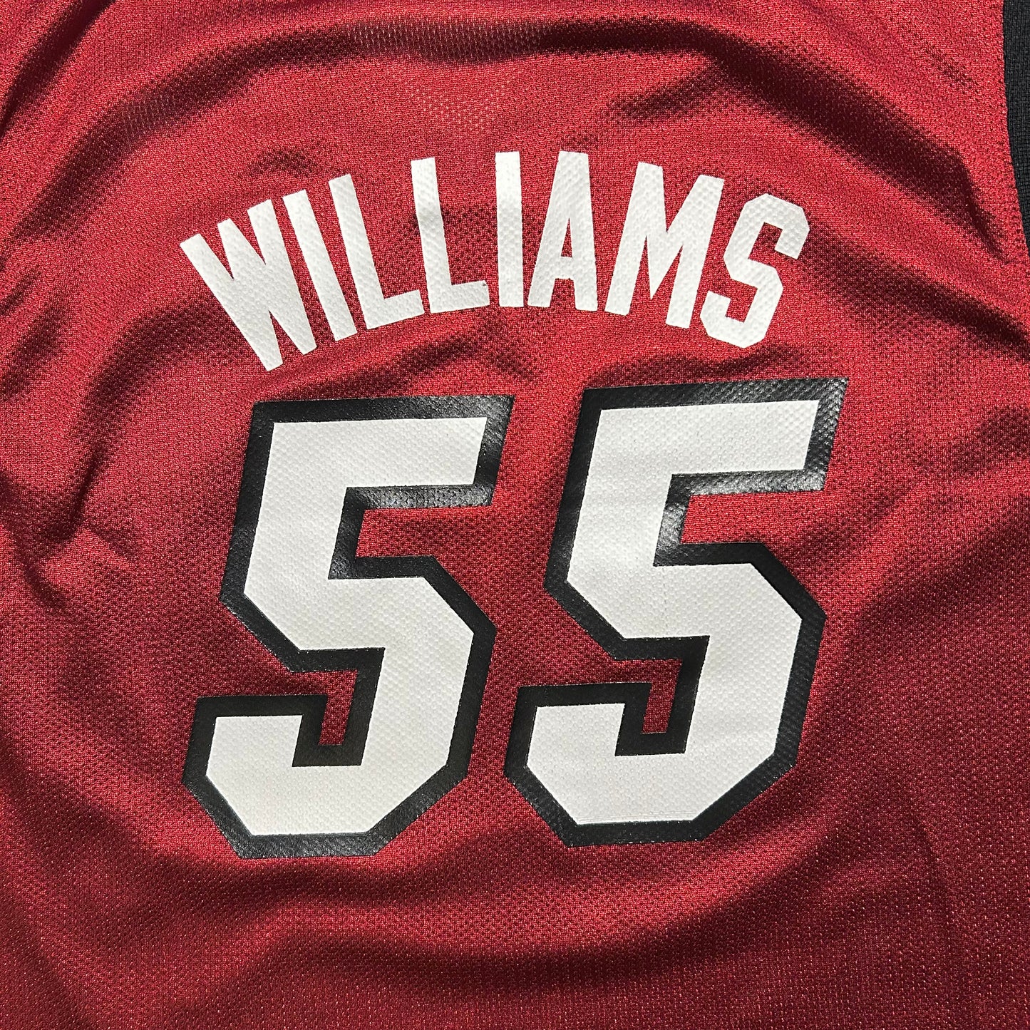 Reebok Miami Heat 2005-2006 Jason "White Chocolate" Williams #55 Jersey - Youth Large - Red