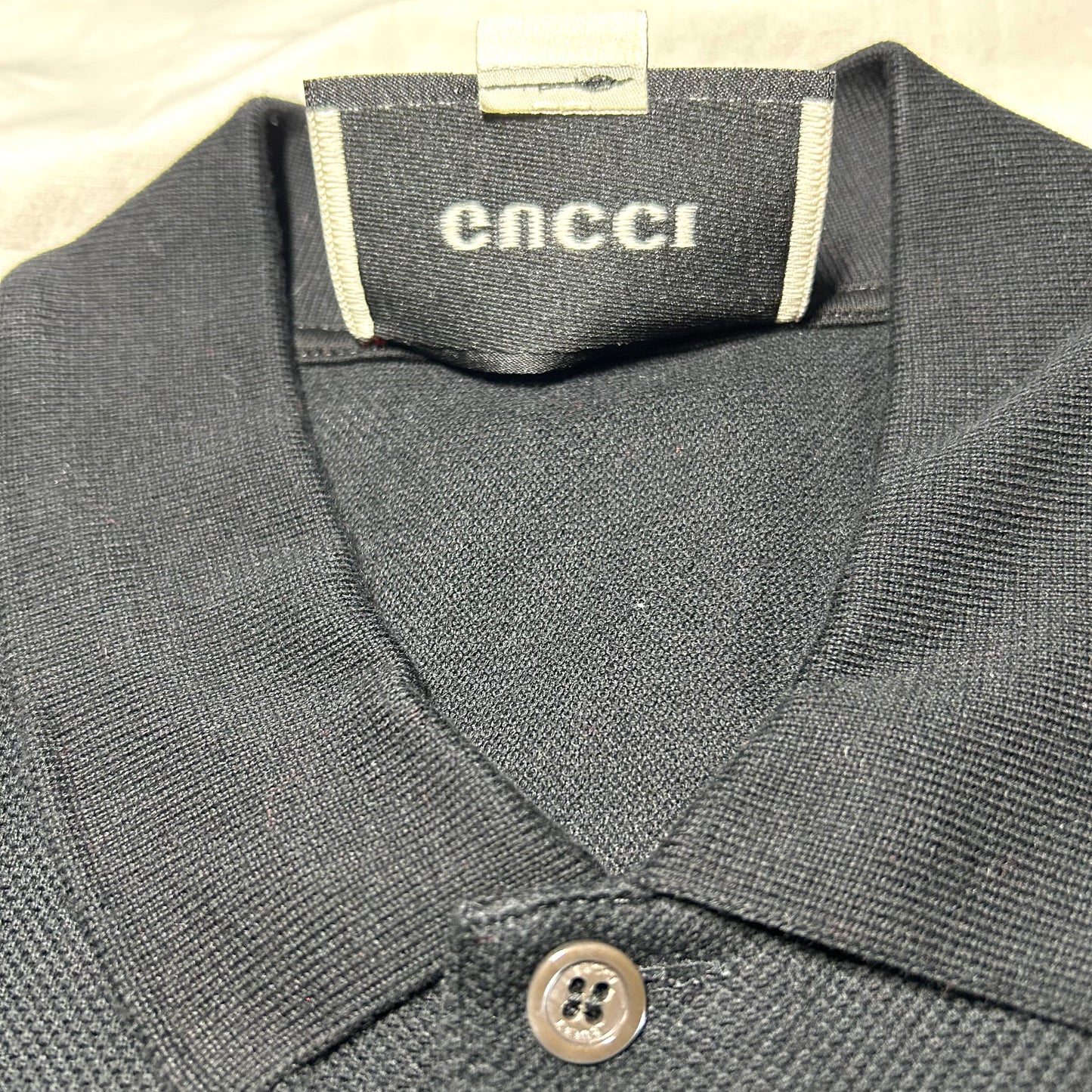 Gucci 2018 Web Accent Polo Shirt - XL - Black