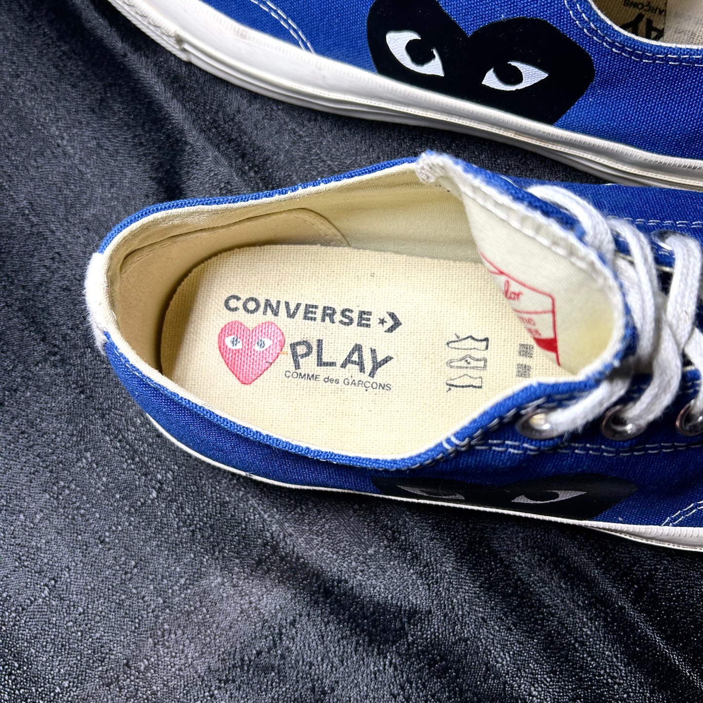 Converse Chuck Taylor x Comme des Garcons All Star 70 Ox Low - 12 US - Blue Quartz