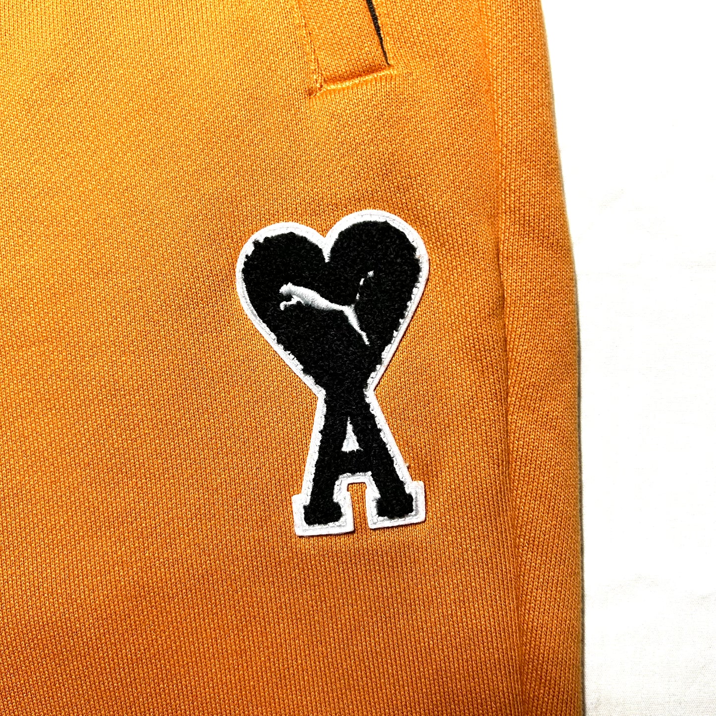 Puma x Ami Alexandre Mattiussi Cuffed Sweatpants - XL - Jaffa Orange