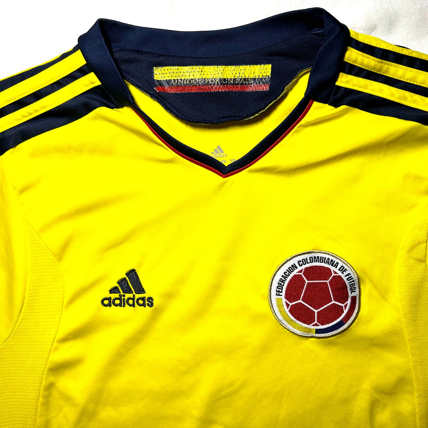 Adidas Federacion Colombiana de Futbol Home Jersey 2011-2014 - Small