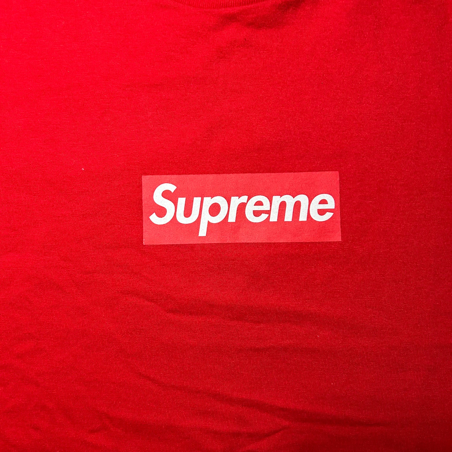 Supreme Box Logo 20th Anniversary T-Shirt (Spring/Summer 2014) - Large - Red