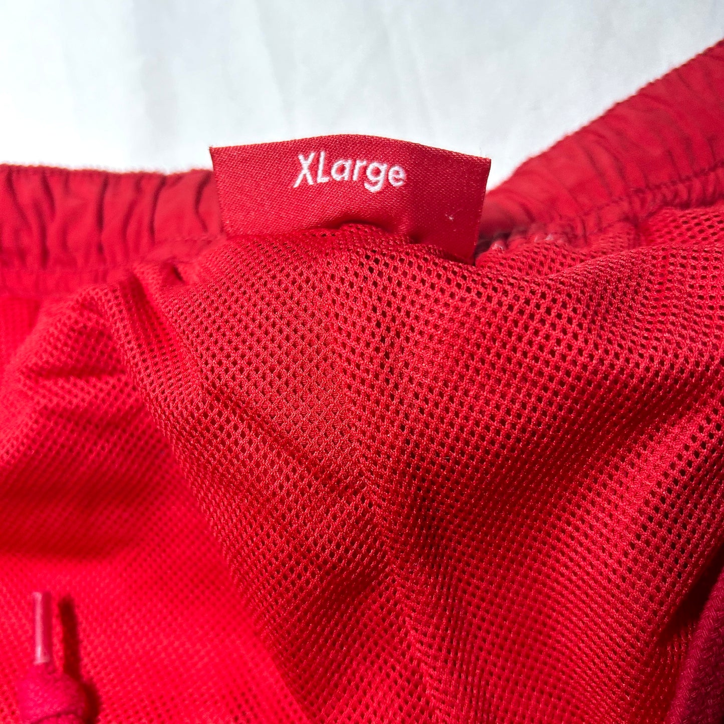 Supreme Corner Arc Track Pants (Spring/Summer 2018) - XL - Red / Yellow