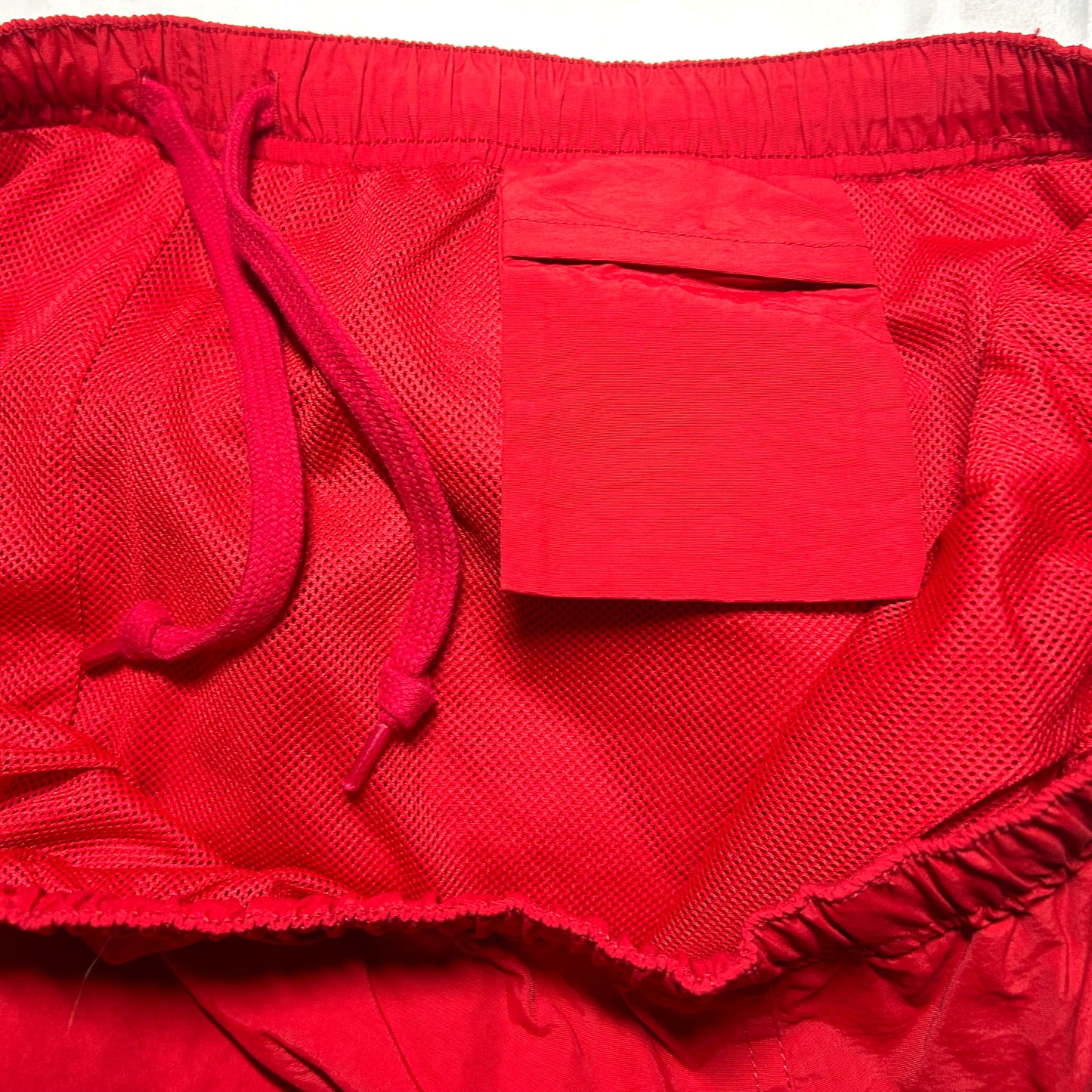 Supreme Corner Arc Track Pants (Spring/Summer 2018) - XL - Red / Yellow