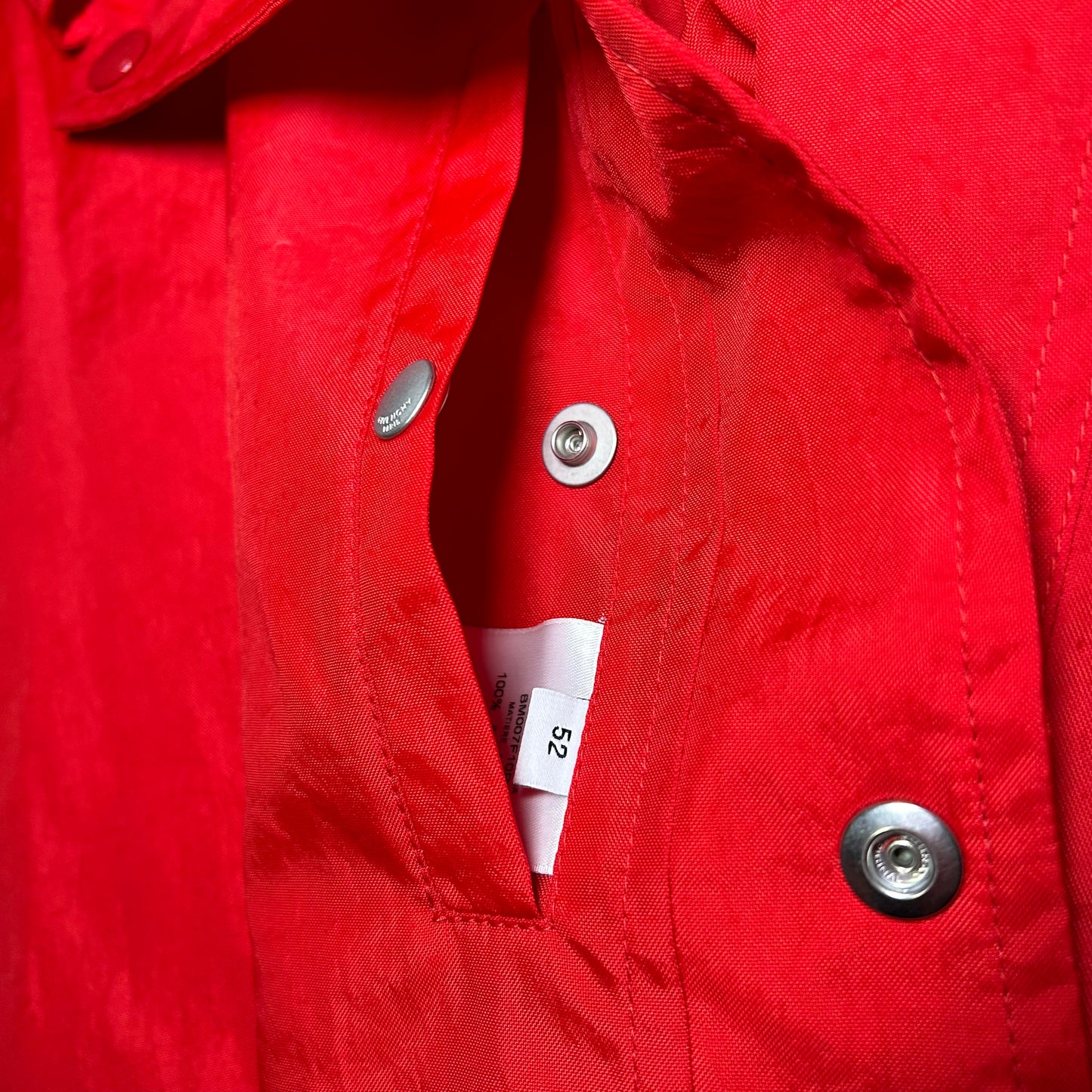 Givenchy Snap-Button Windbreaker Jacket - 2XL - Red