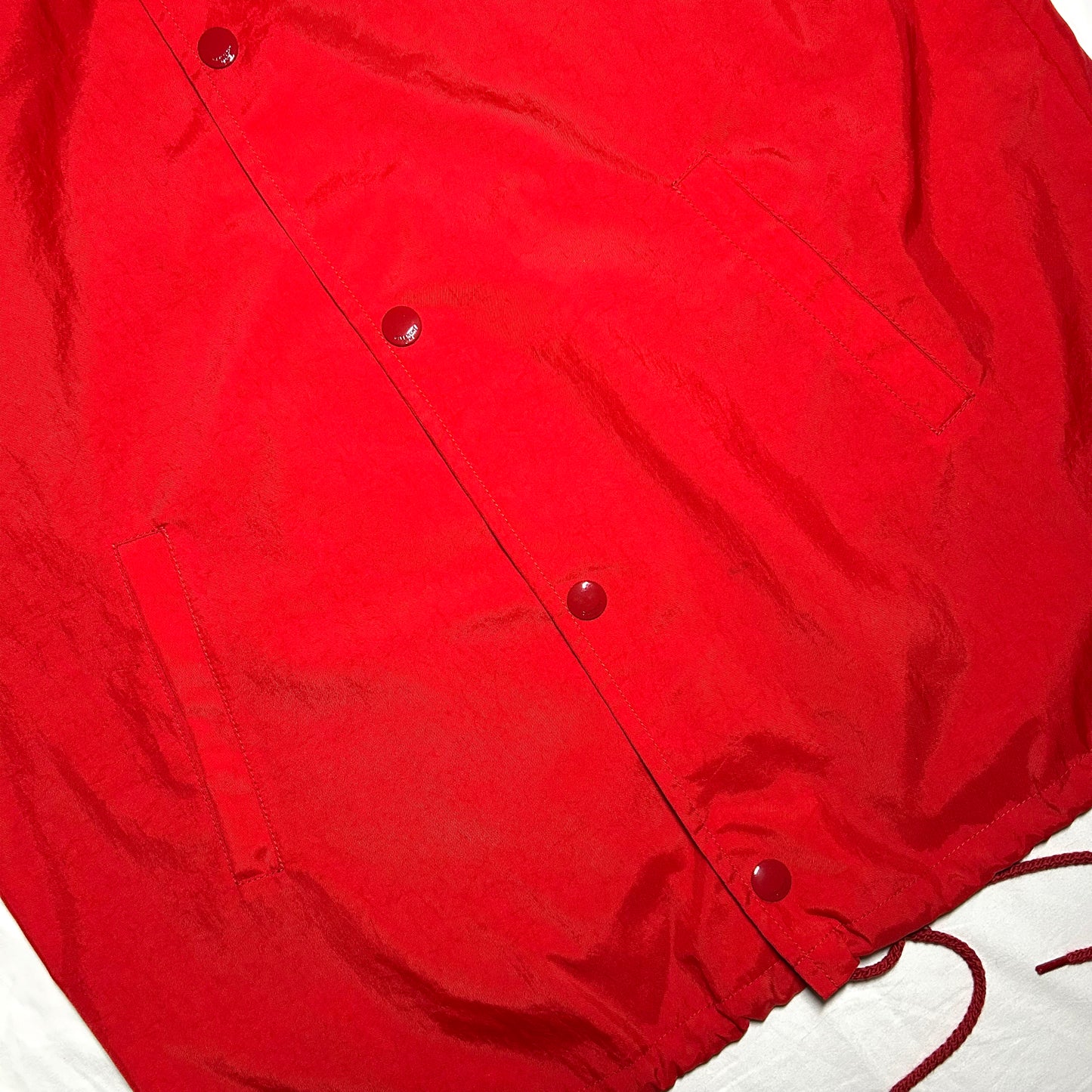 Givenchy Snap-Button Windbreaker Jacket - 2XL - Red