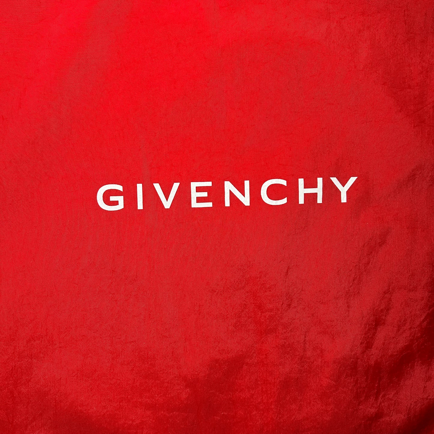 Givenchy Snap-Button Windbreaker Jacket - 2XL - Red