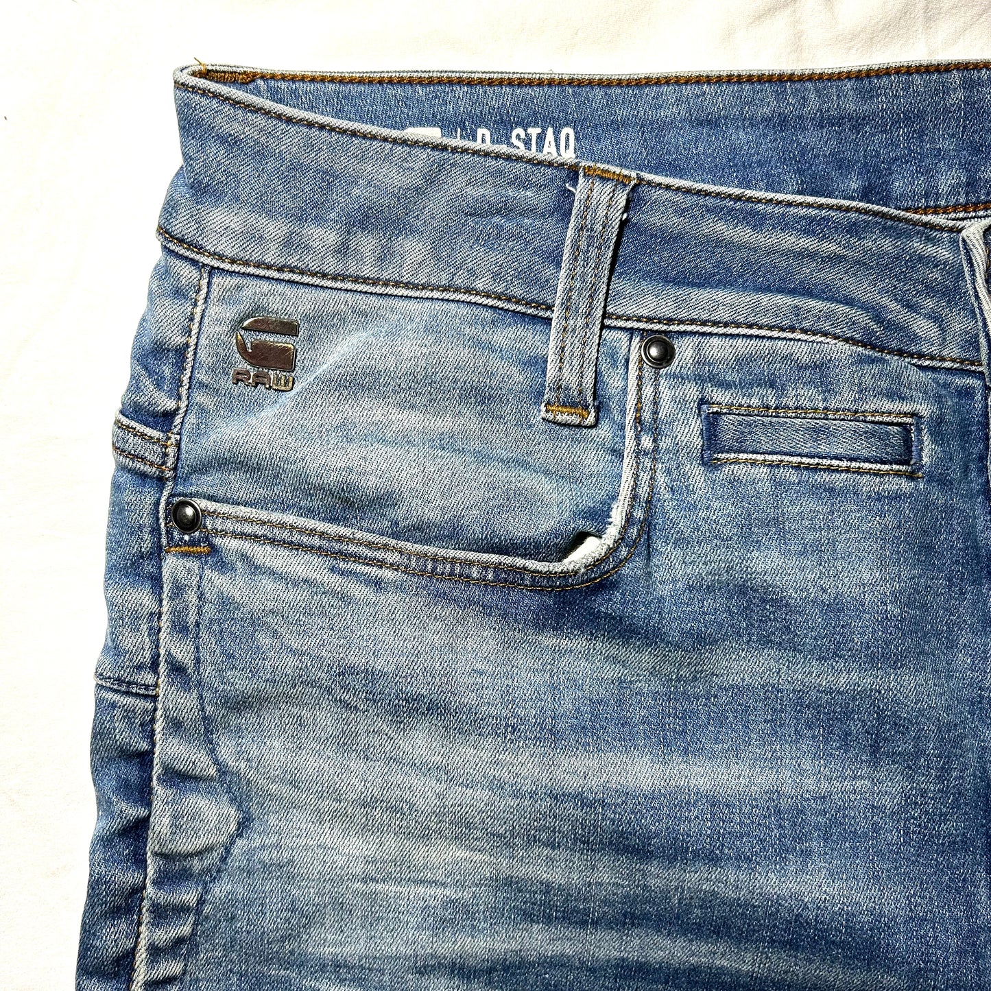 G-Star Raw D-Staq 3D Slim Jeans - 33 x 32 - Blue