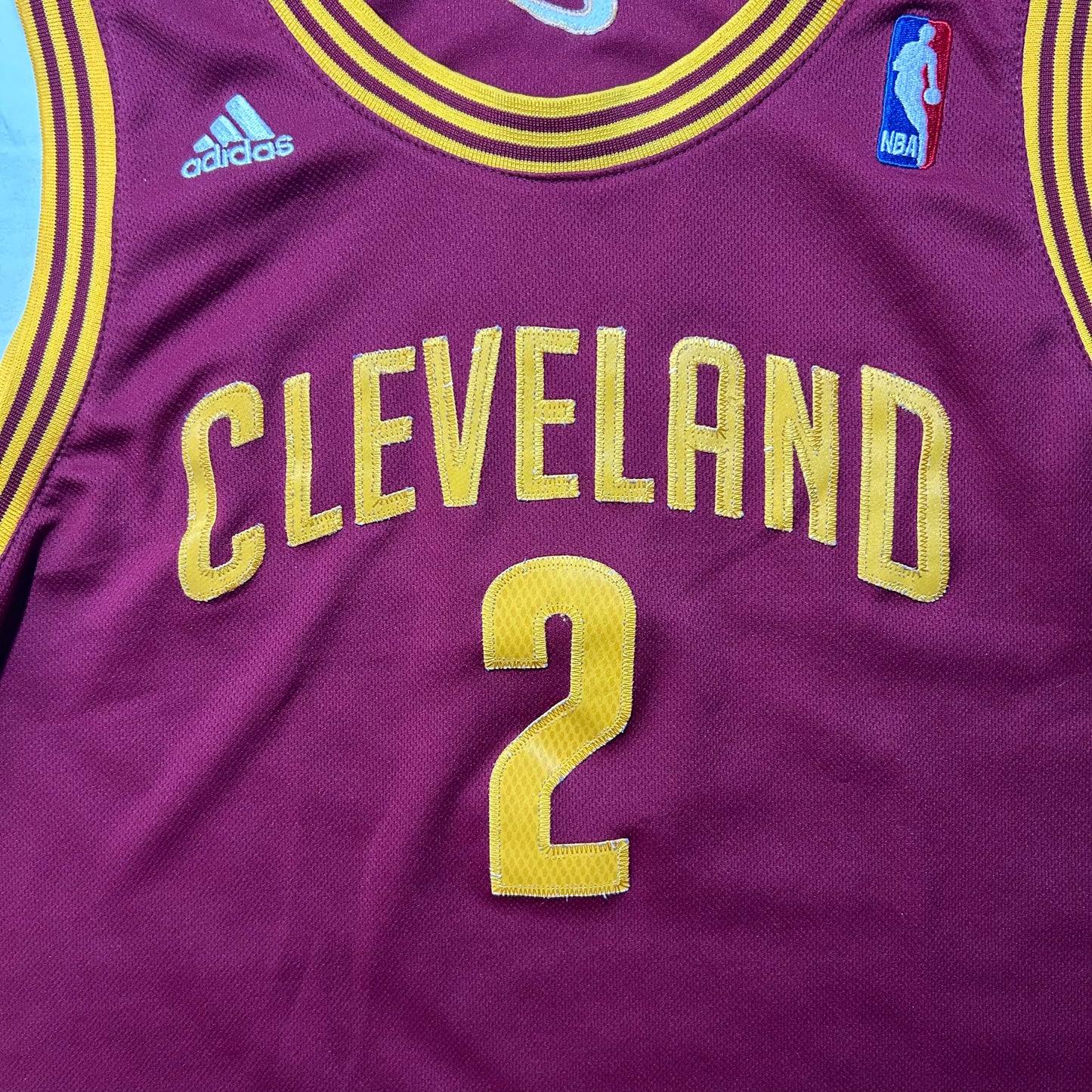 Adidas Cleveland Cavaliers Kyrie Irving #2 Swingman Jersey - Youth XL +2" - Maroon