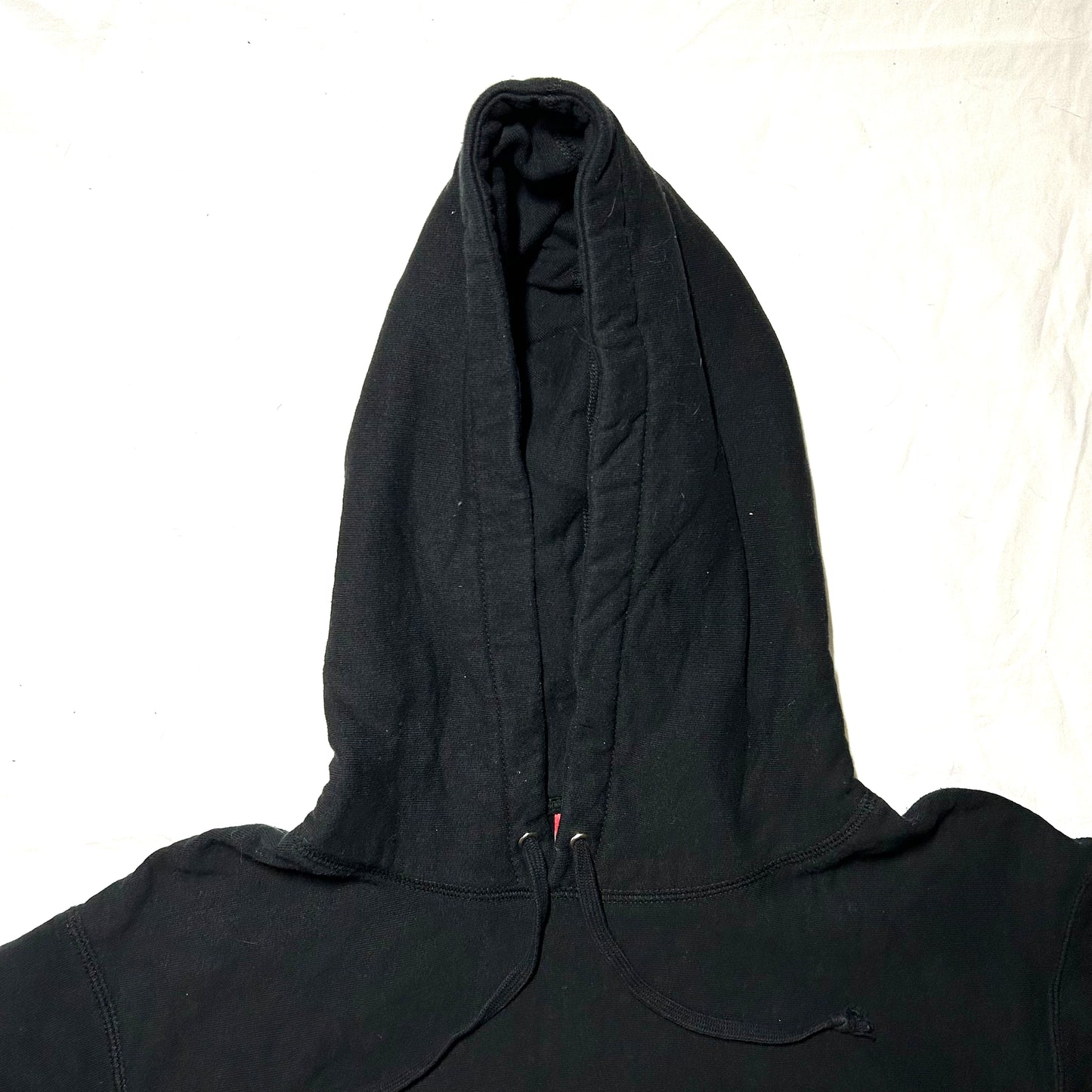 Supreme Cord Collegiate Logo Hooded Sweatshirt (Spring/Summer 2018) - XL - Black