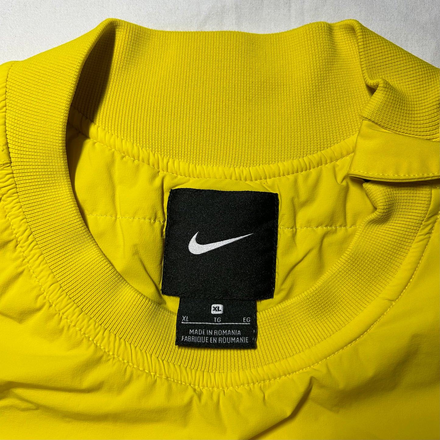 Nike Golf x Stone Island 601N2 Crewneck Sweater (Fall/Winter 2019) - XL - Yellow