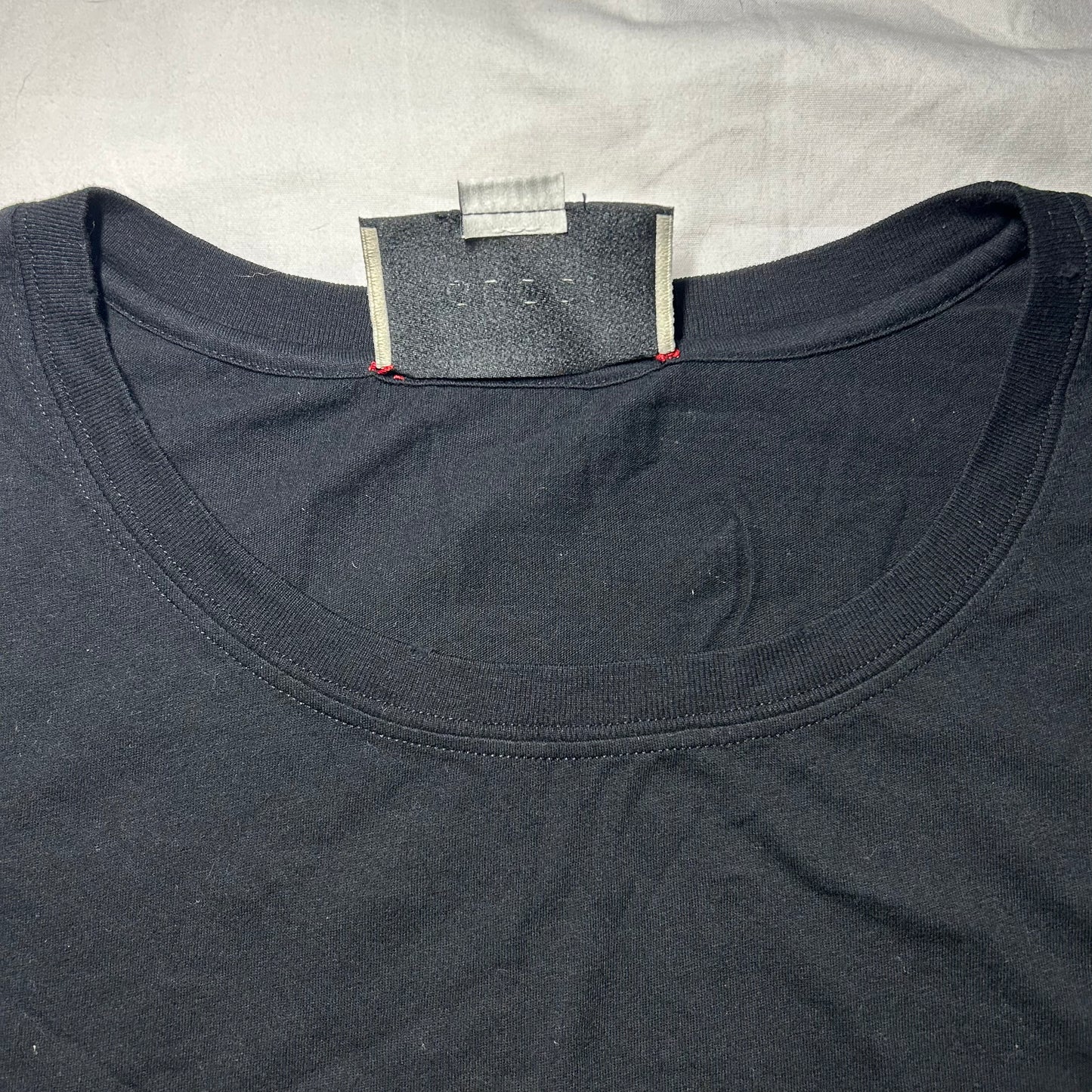 Gucci Oversize Washed T-Shirt With Gucci Logo - XL - Black