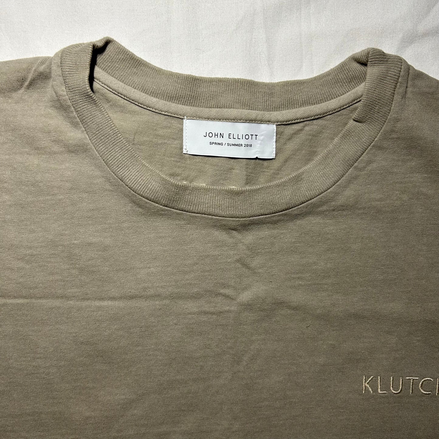 John Elliott x Klutch Sports The Game is Everything T-Shirt (S/S 2018) - XL (4) - Gray