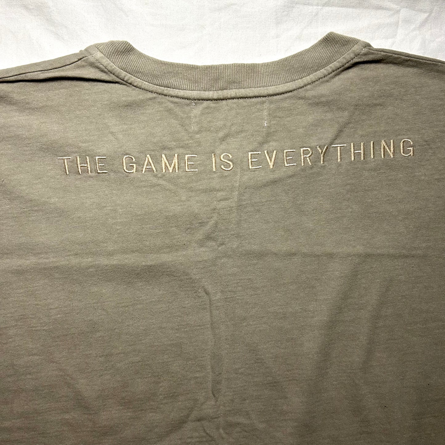 John Elliott x Klutch Sports The Game is Everything T-Shirt (S/S 2018) - XL (4) - Gray