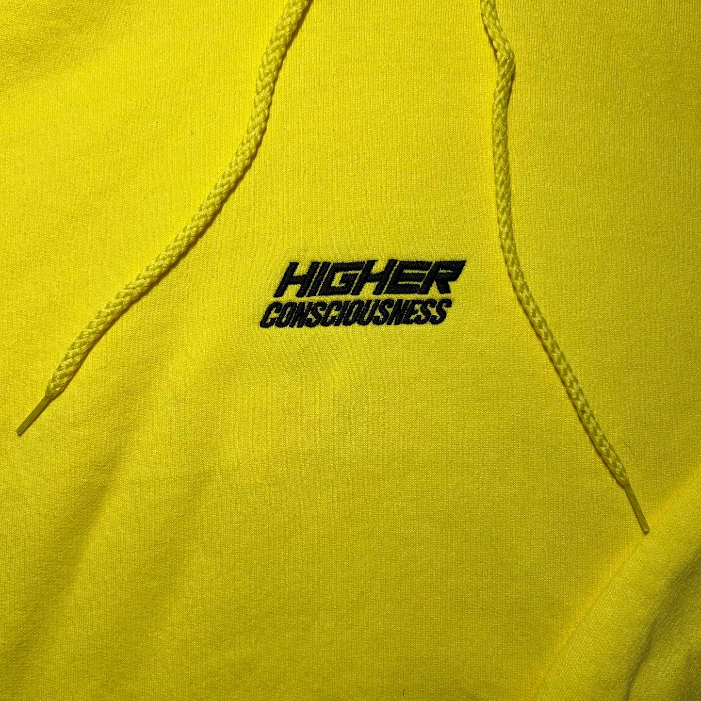 Higher Consciousness X Color Blind Hoodie - XL - Yellow