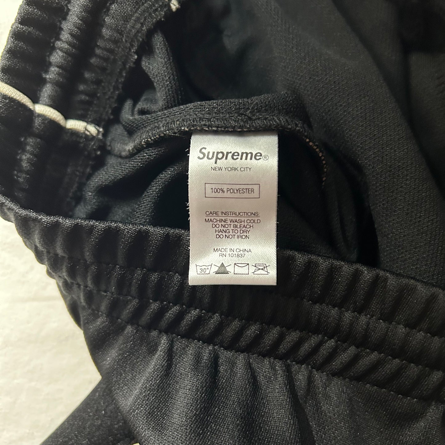 Supreme Crown Track Pants (Fall/Winter 2019) - XL - Black