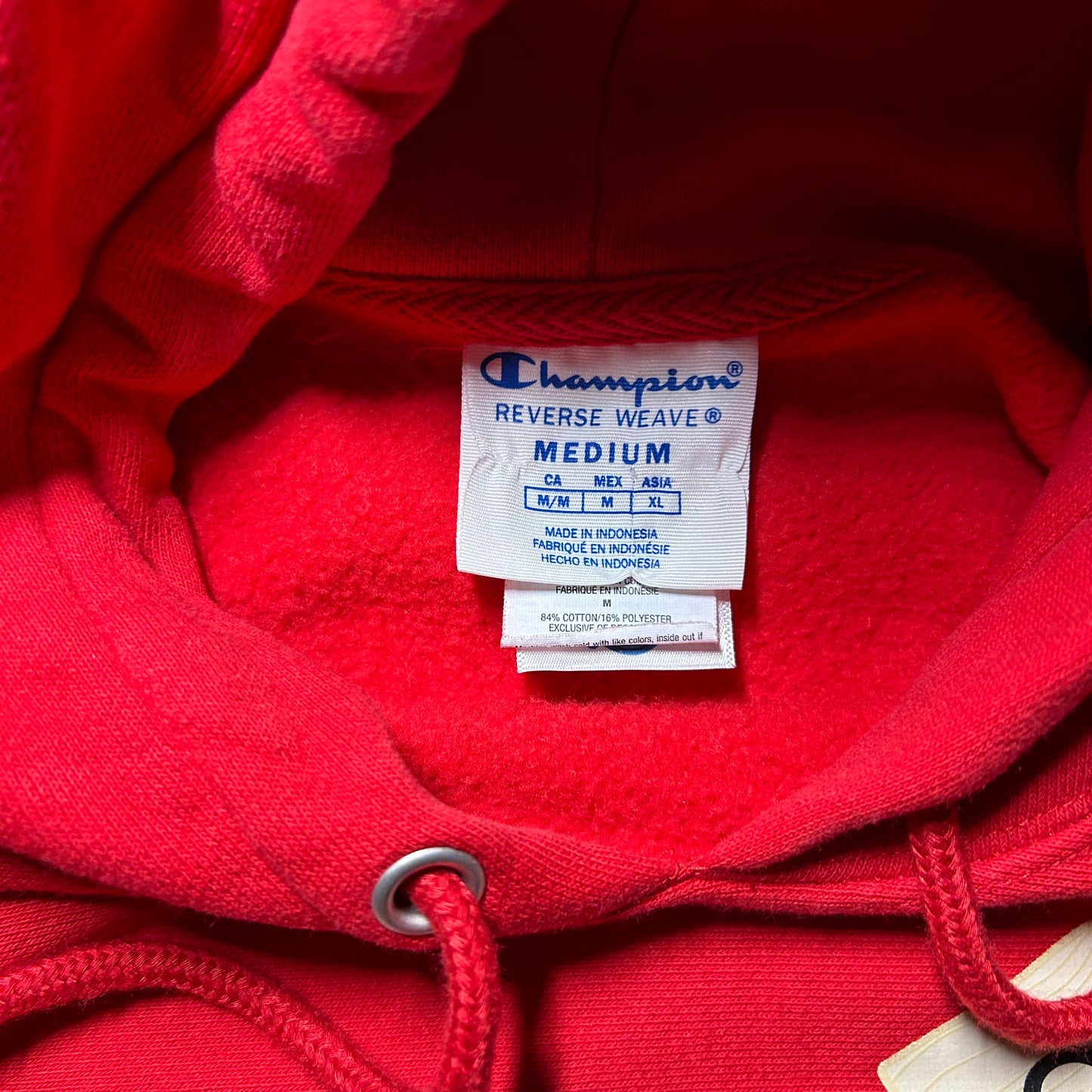 Champion x Scrabble by Hasbro Reverse Weave Hoodie - Medium - Red