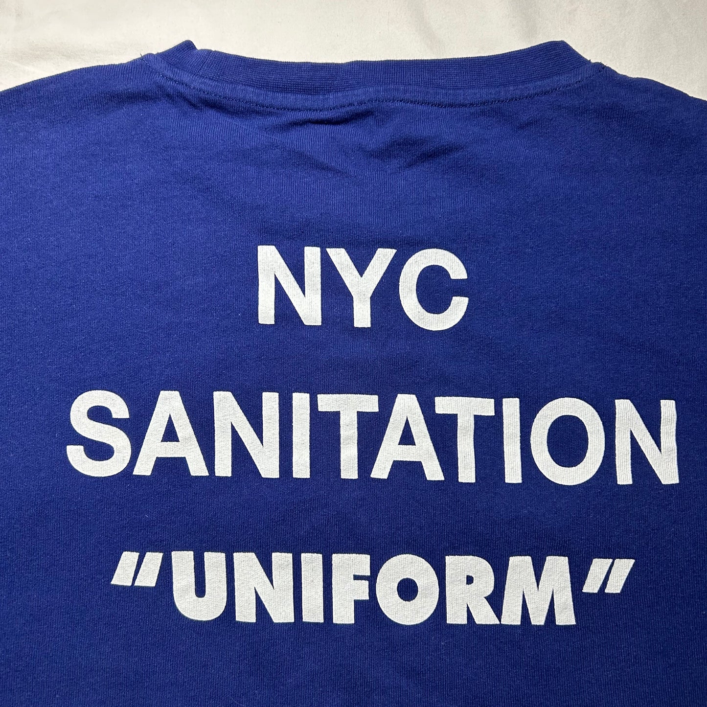 Heron Preston x Department of Sanitation New York Uniform Long Sleeve Shirt - XL - Blue