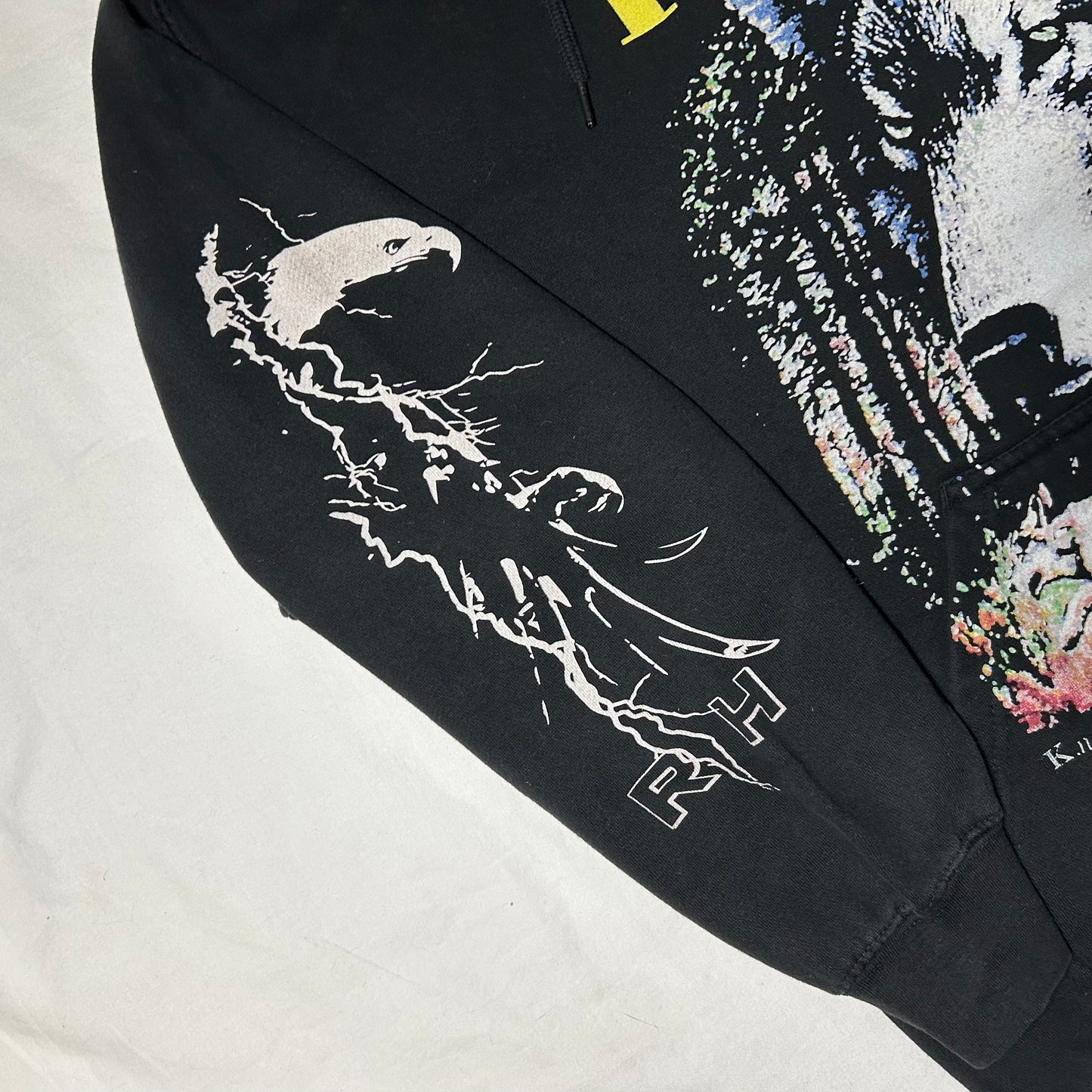 Rhude Wolf Hoodie F&F by Klutch Sports - XL - Black