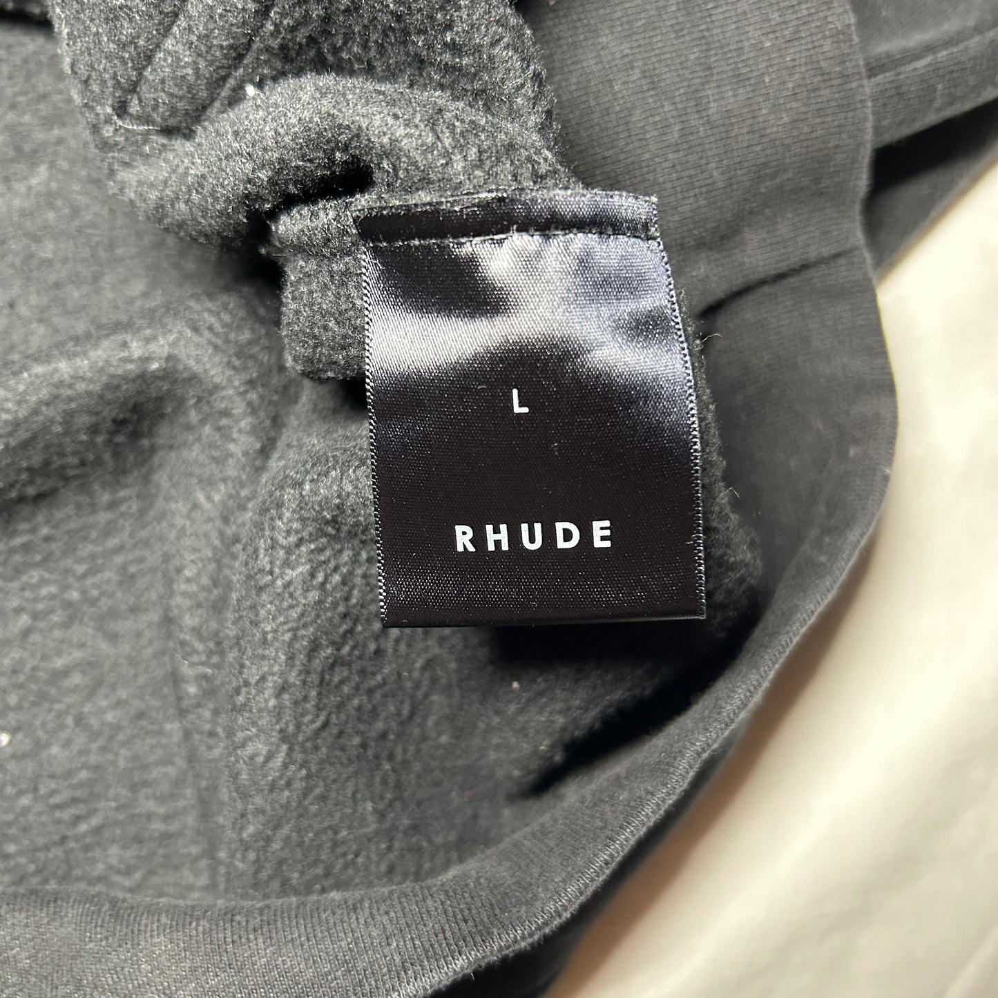 Rhude Wolf Hoodie F&F by Klutch Sports - XL - Black