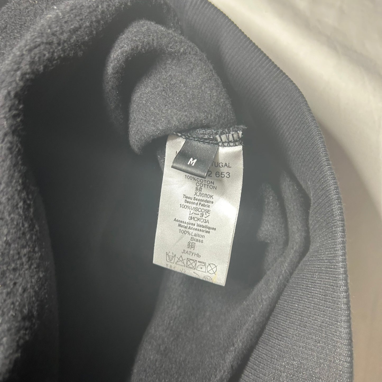 Givenchy Paris 1 7 Oversized Full Zip Hoodie - Size M