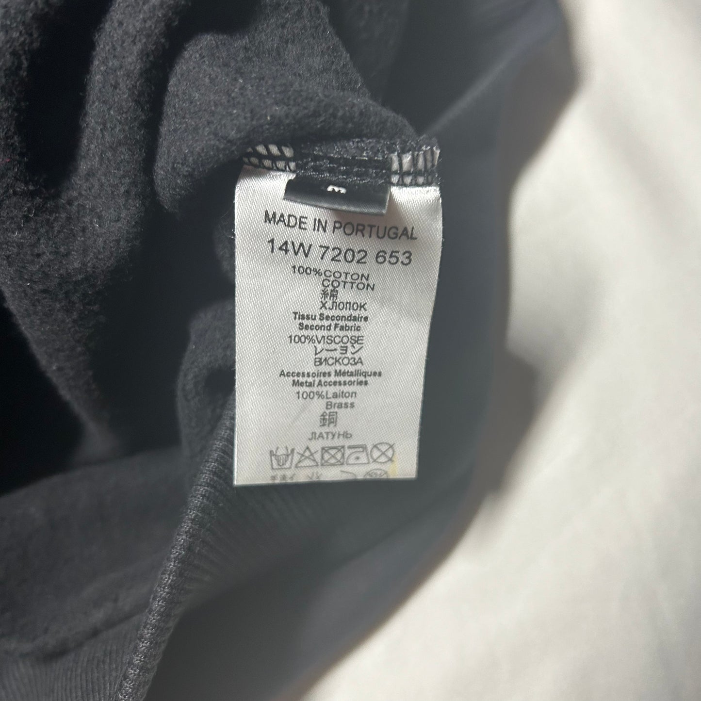 Givenchy Paris 1 7 Oversized Full Zip Hoodie - Size M