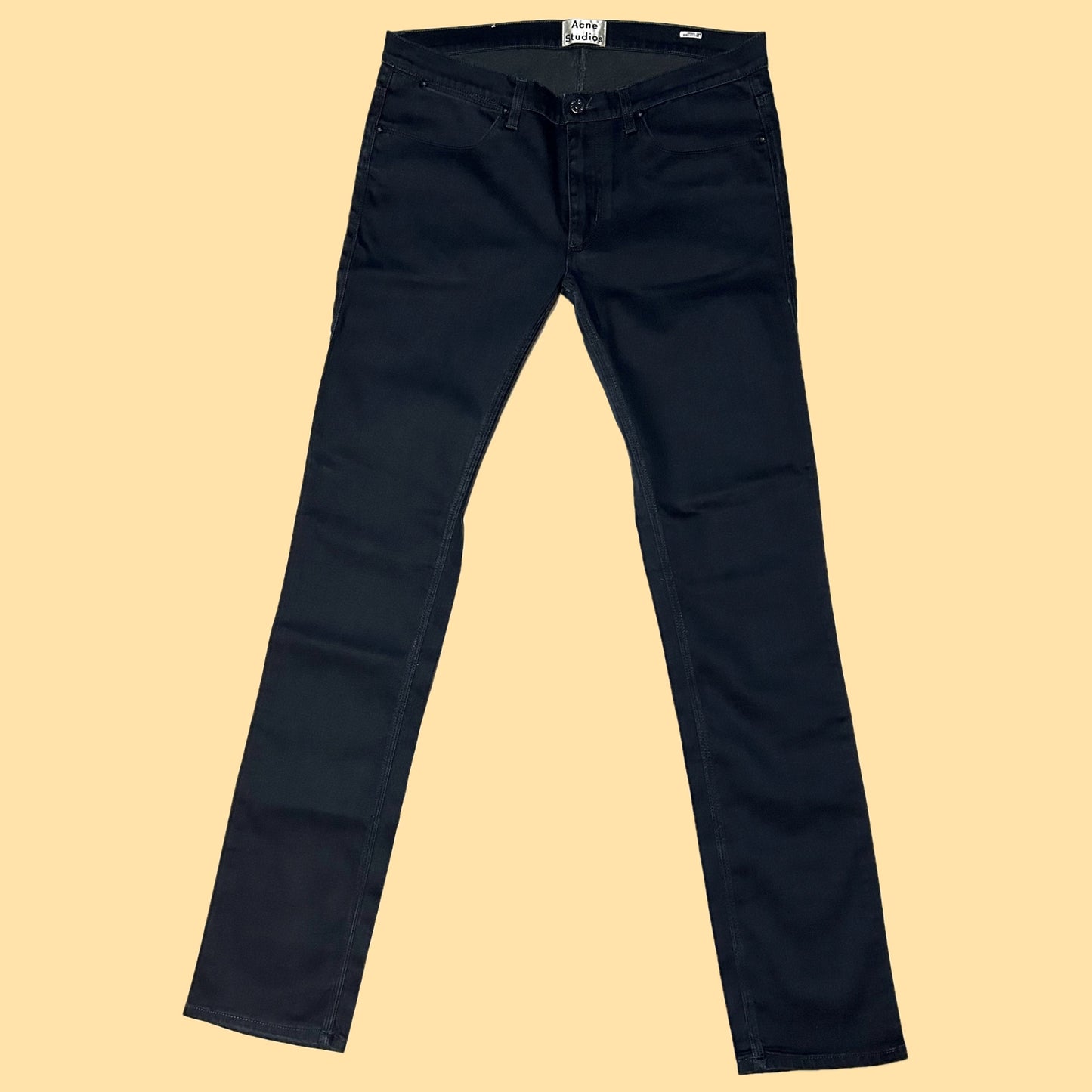 Acne Studios Max Blue Speed Slim Jeans - 36 x 34