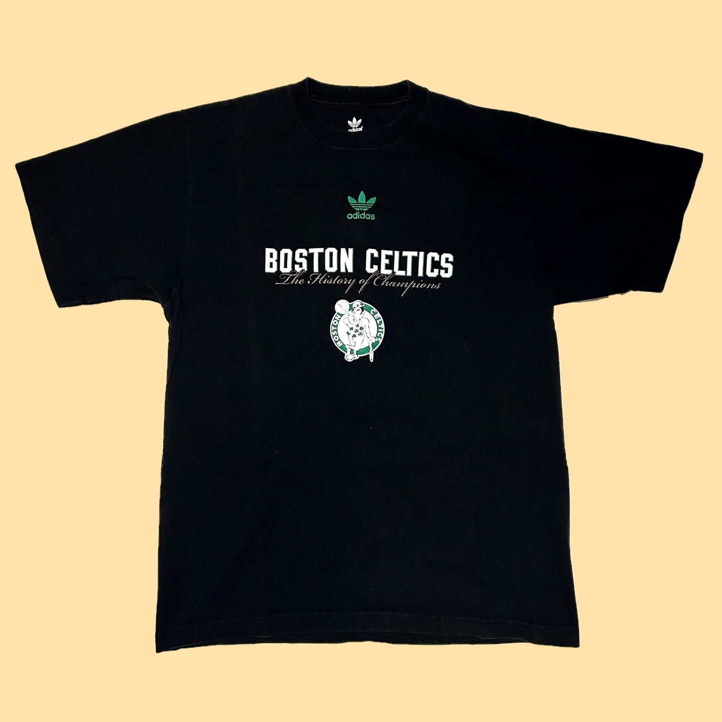 Adidas Boston Celtics History of Champions 1957-2008 T-Shirt - Medium