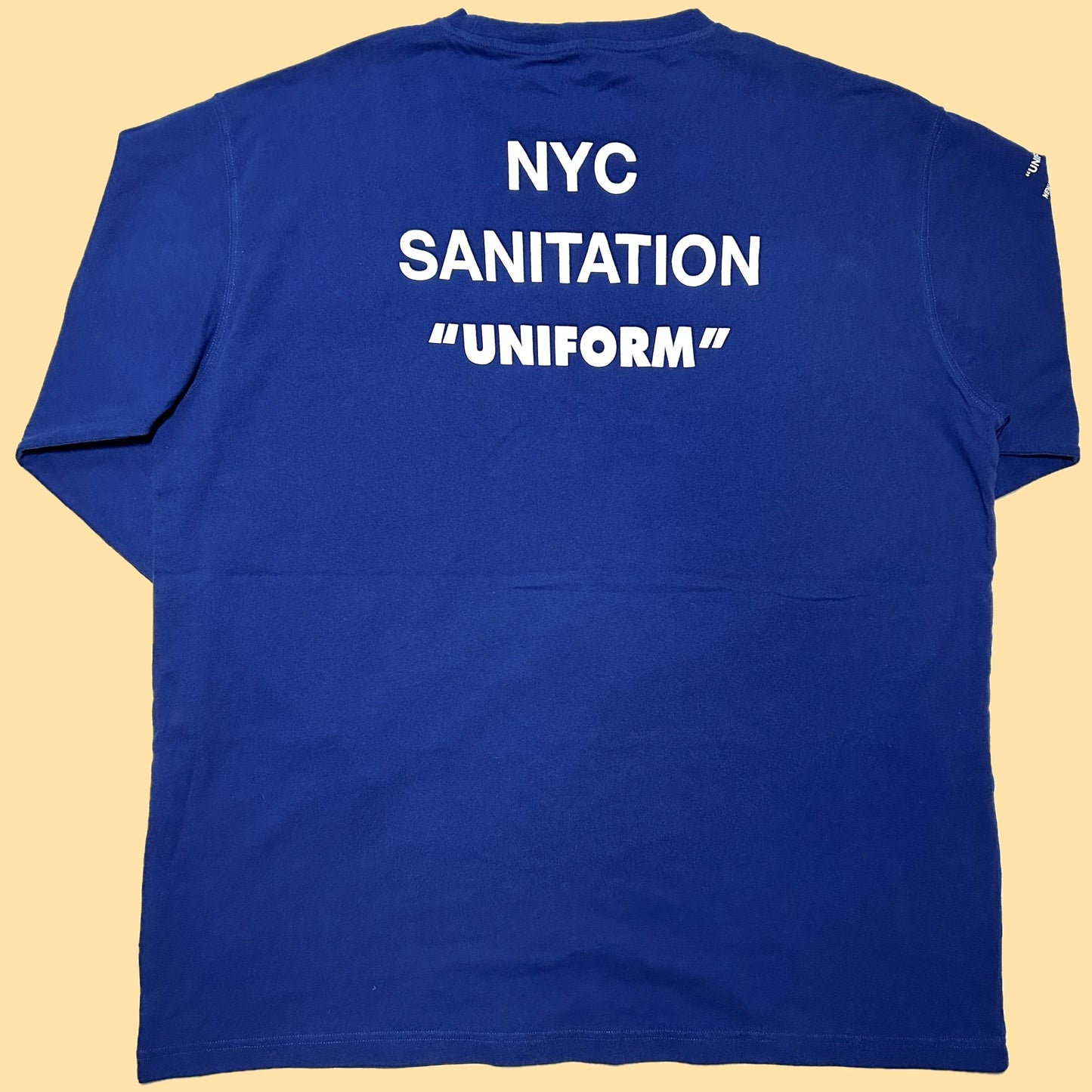 Heron Preston x Department of Sanitation New York Uniform Long Sleeve Shirt - XL - Blue