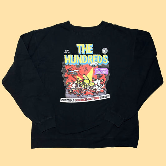 The Hundreds If This Be Doomsday / Comic Book Crewneck Sweater - Large - Black