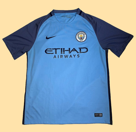 Nike Manchester City 2016 Home Football / Soccer Jersey - Large