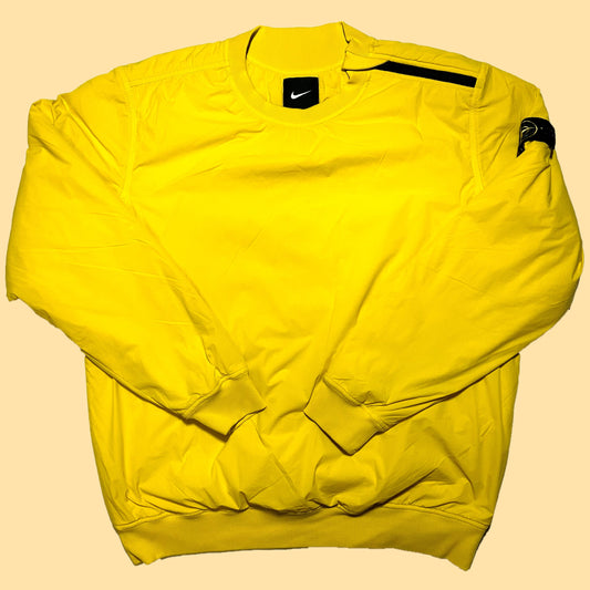 Nike Golf x Stone Island 601N2 Crewneck Sweater (Fall/Winter 2019) - XL - Yellow