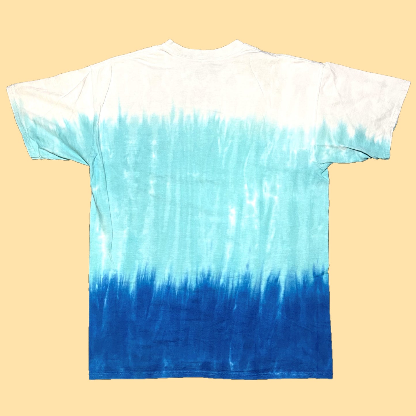 Odd Future Tie-Dye Pocket T-Shirt - Large - Blue / White