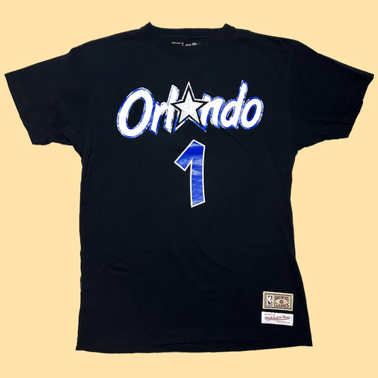 Mitchell & Ness Hardwood Classics Orlando Magic Penny Hardaway #1 T-Shirt - Medium - Black