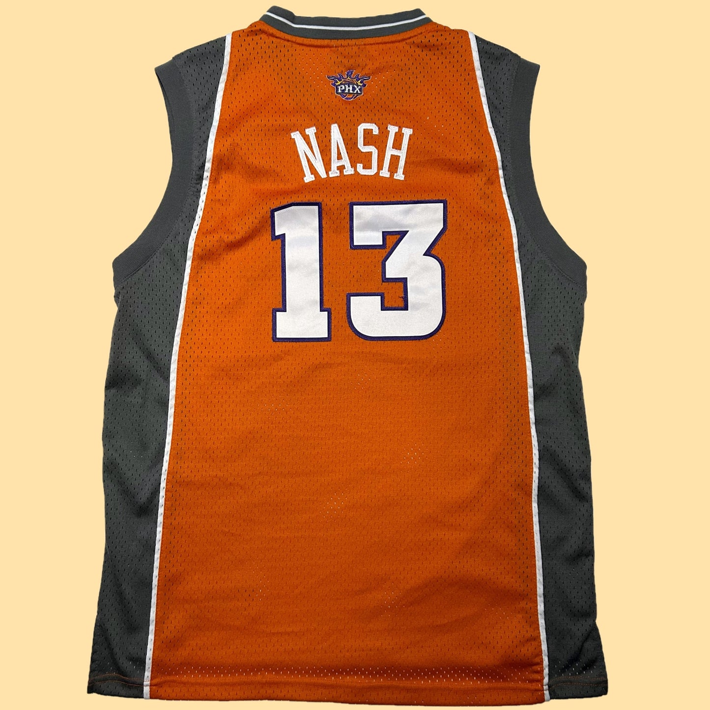 Adidas Phoenix Suns Steve Nash #13 Jersey - Youth XL +2" - Orange