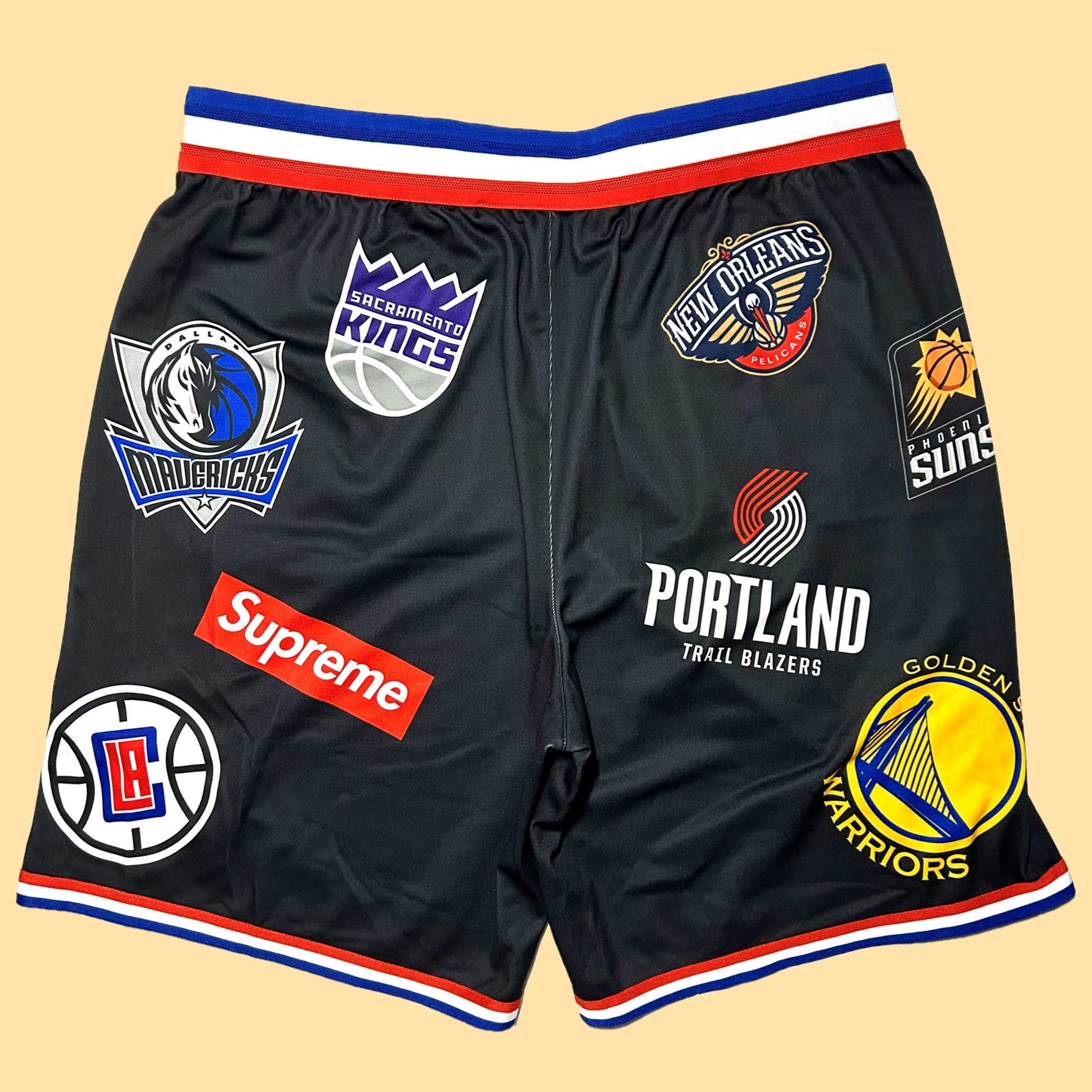 Supreme x Nike NBA Teams Authentic Shorts (Spring/Summer 2018) - XL