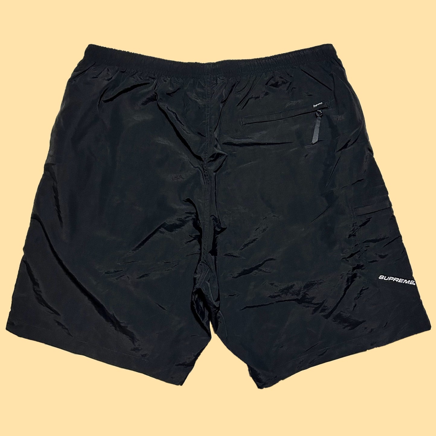 Supreme Nylon Trail Shorts (Spring/Summer 2019) - XL - Black