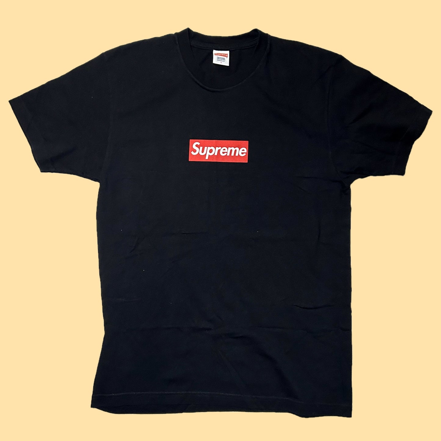 Supreme Box Logo 20th Anniversary T-Shirt (Spring/Summer 2014) - Large - Black