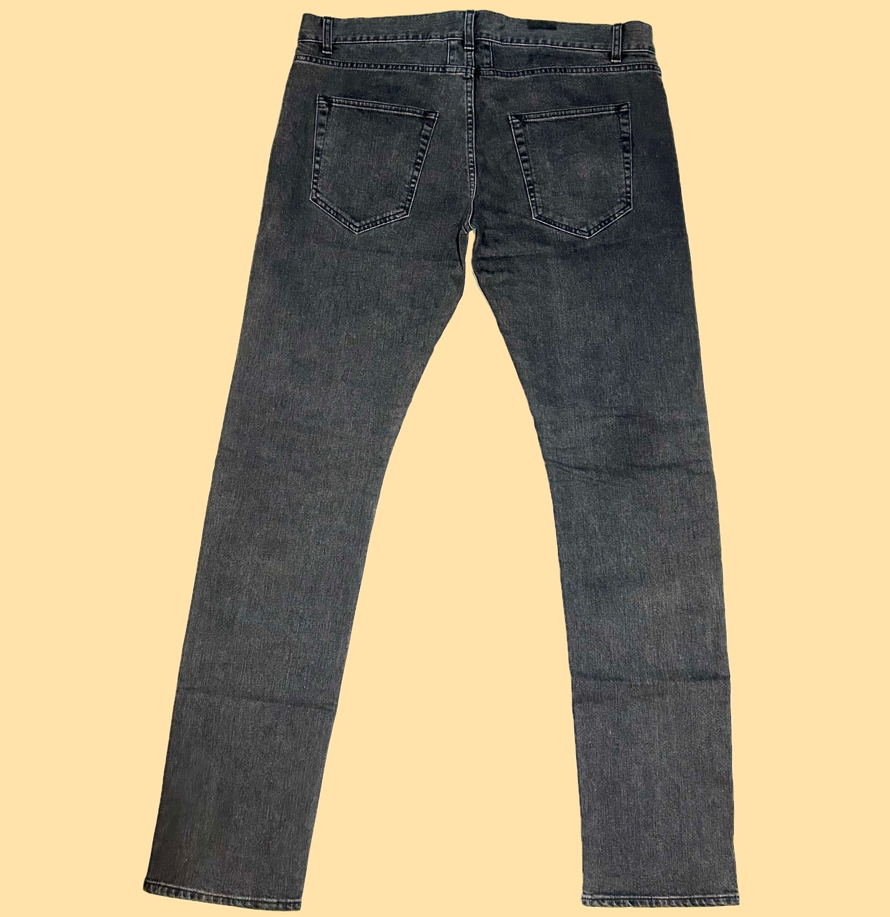 Saint Laurent D01 M/SL-LW Slim Low Waist Jeans w/ Button Fly - 36
